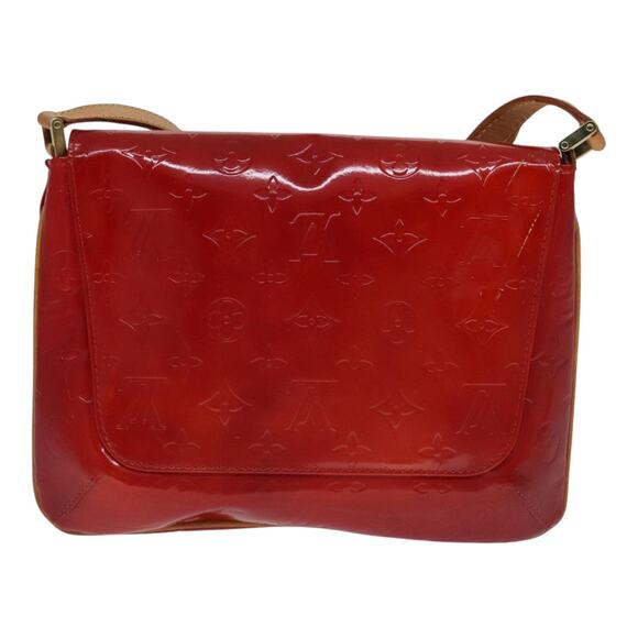 LOUIS VUITTON Monogram Vernis Thompson Street Bag Red M91094 - Picture 3 of 12